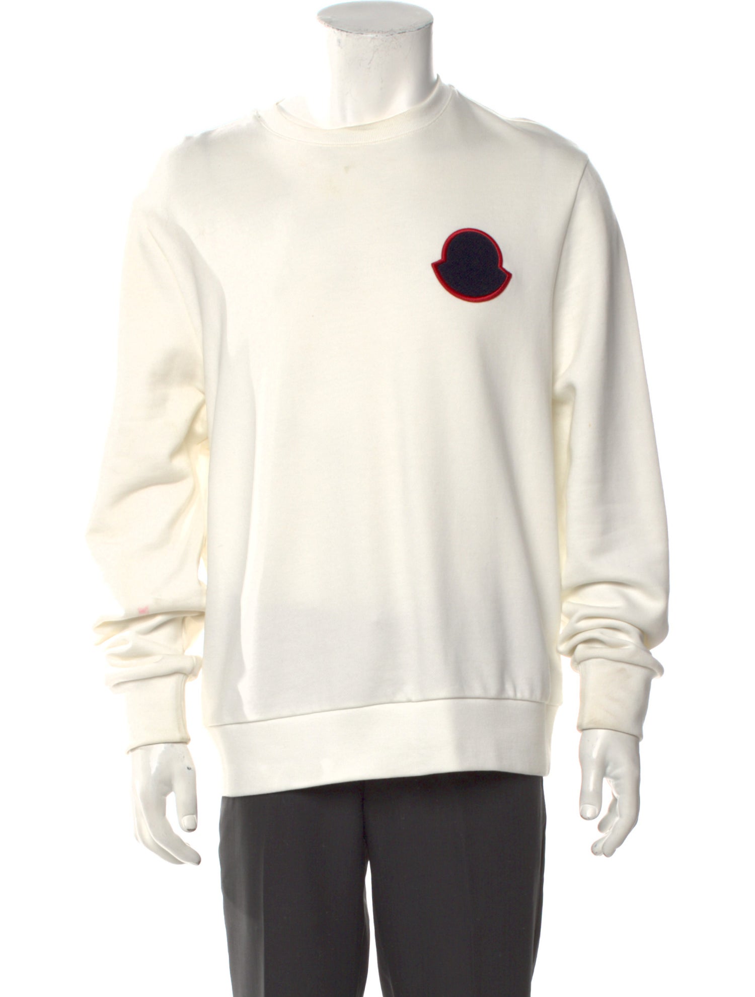 Moncler Graphic Print Crew Neck Sweatshirt
