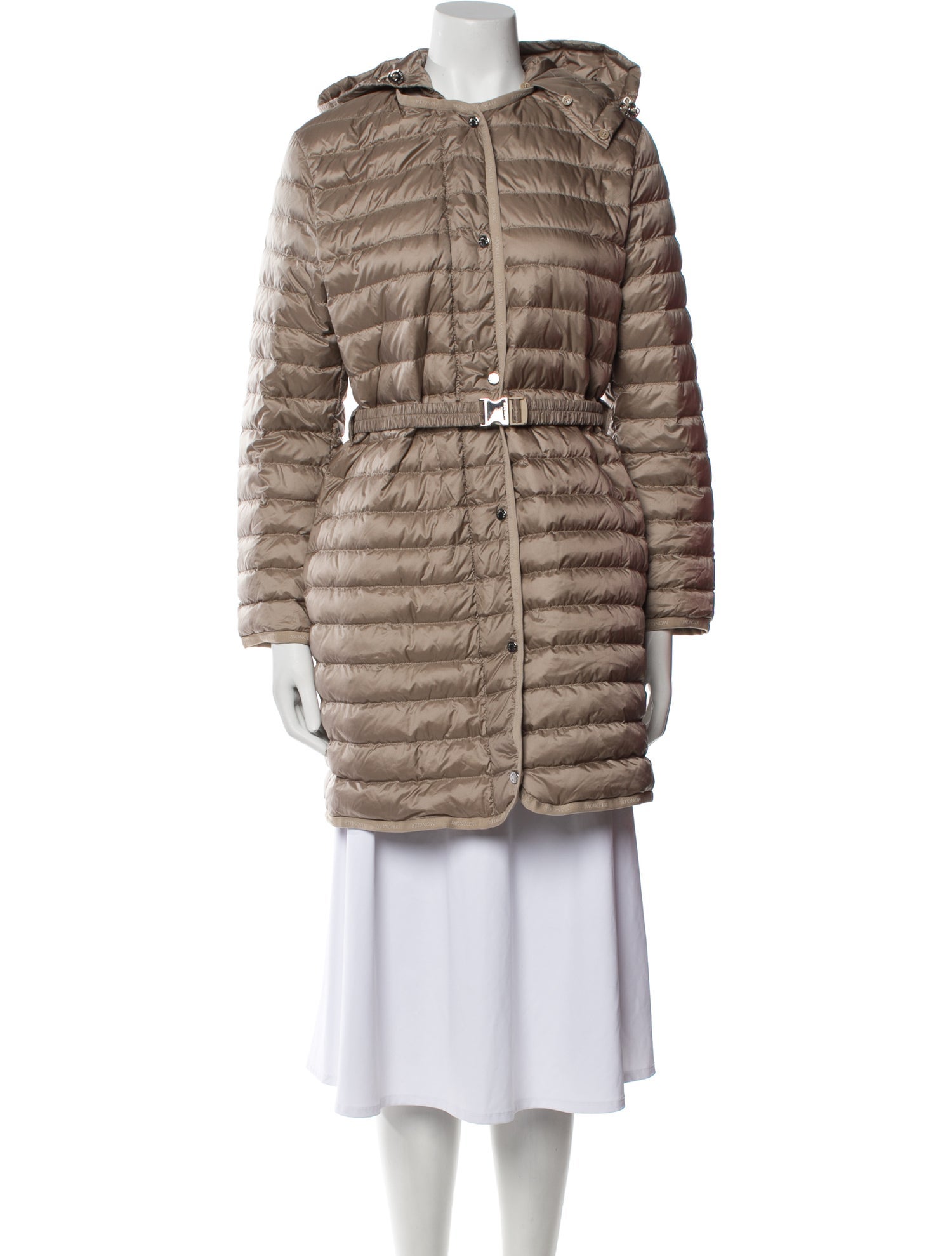 Moncler Faux Fur Coat