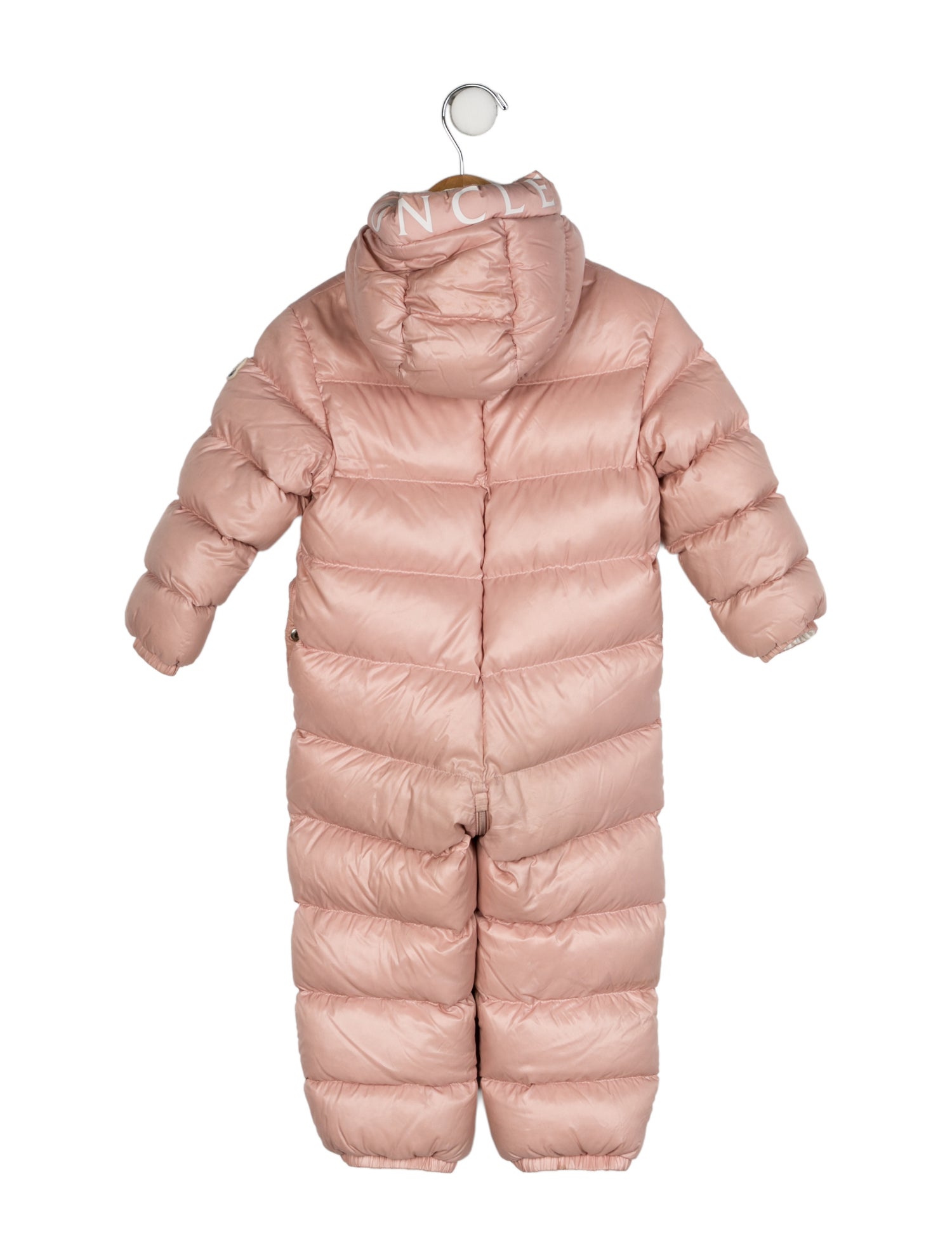 Moncler Infant Girls' Solid Down Snowsuit