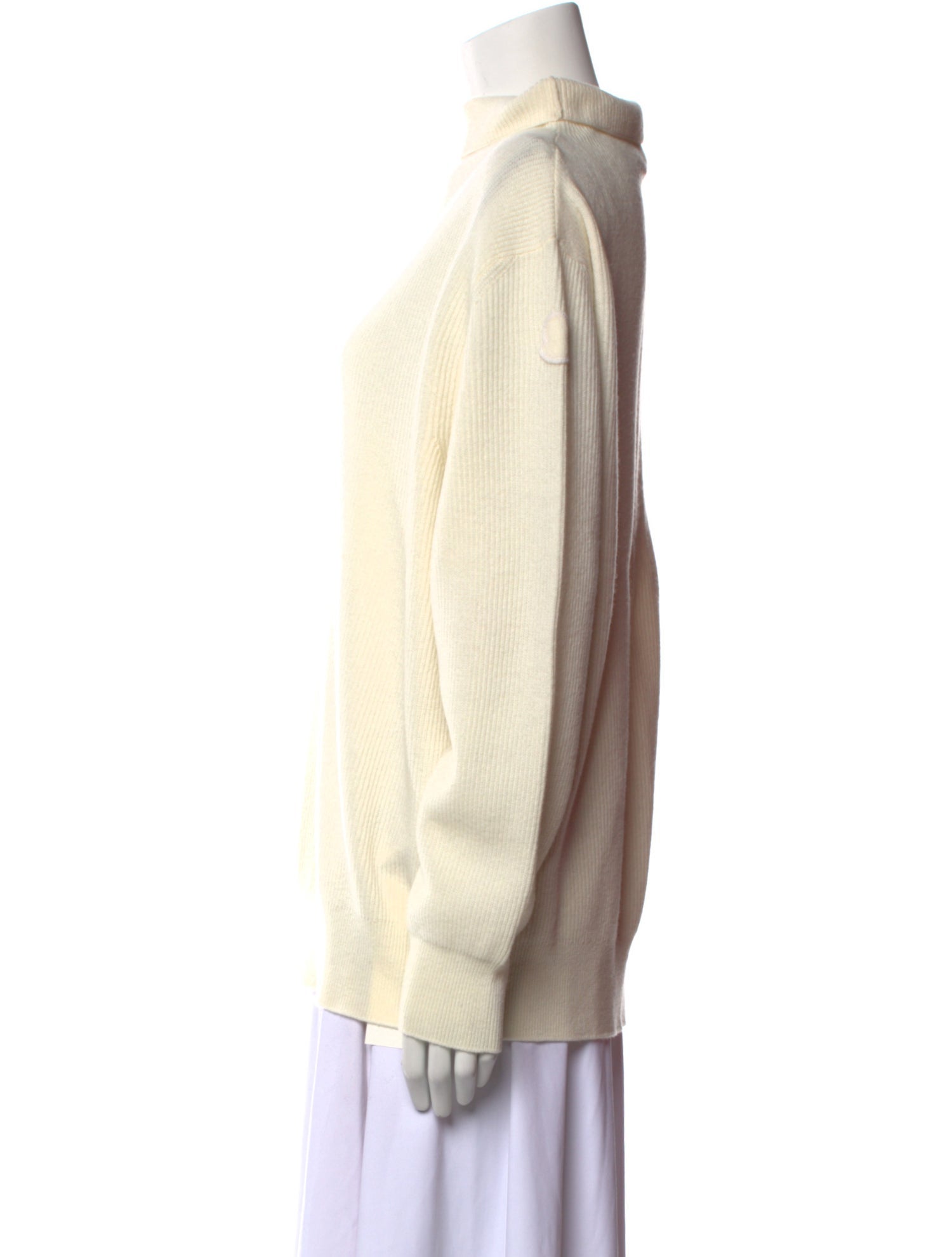 Moncler Virgin Wool Mock Neck Sweater w/ Tags