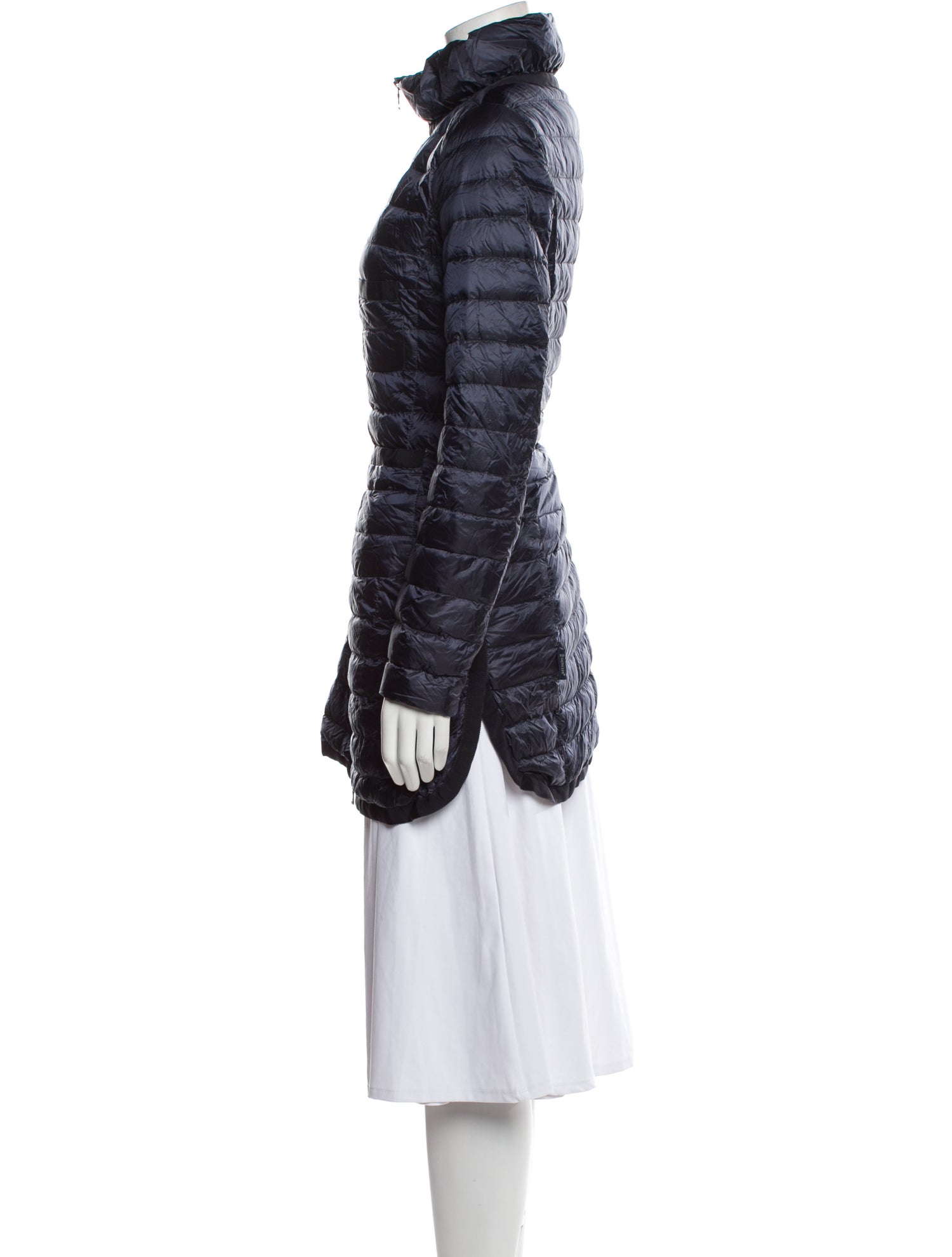 Moncler Down Striped Down Jacket