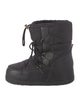 Moncler Nylon Lace-Up Boots