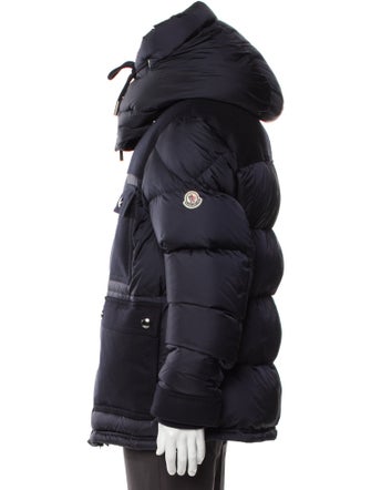 Moncler Quilted Pattern Virgin Wool Puffer Coat