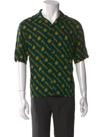 Moncler Printed Short Sleeve Shirt