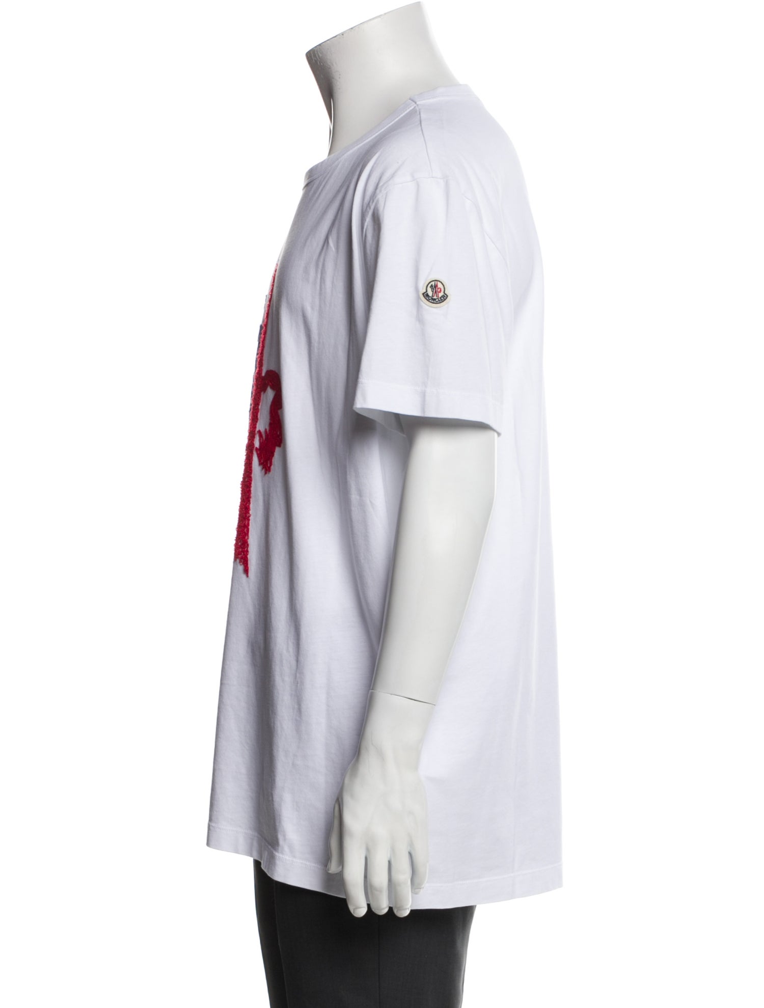 Moncler Graphic Print Crew Neck T-Shirt