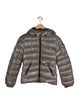 Moncler Solid Down Coat