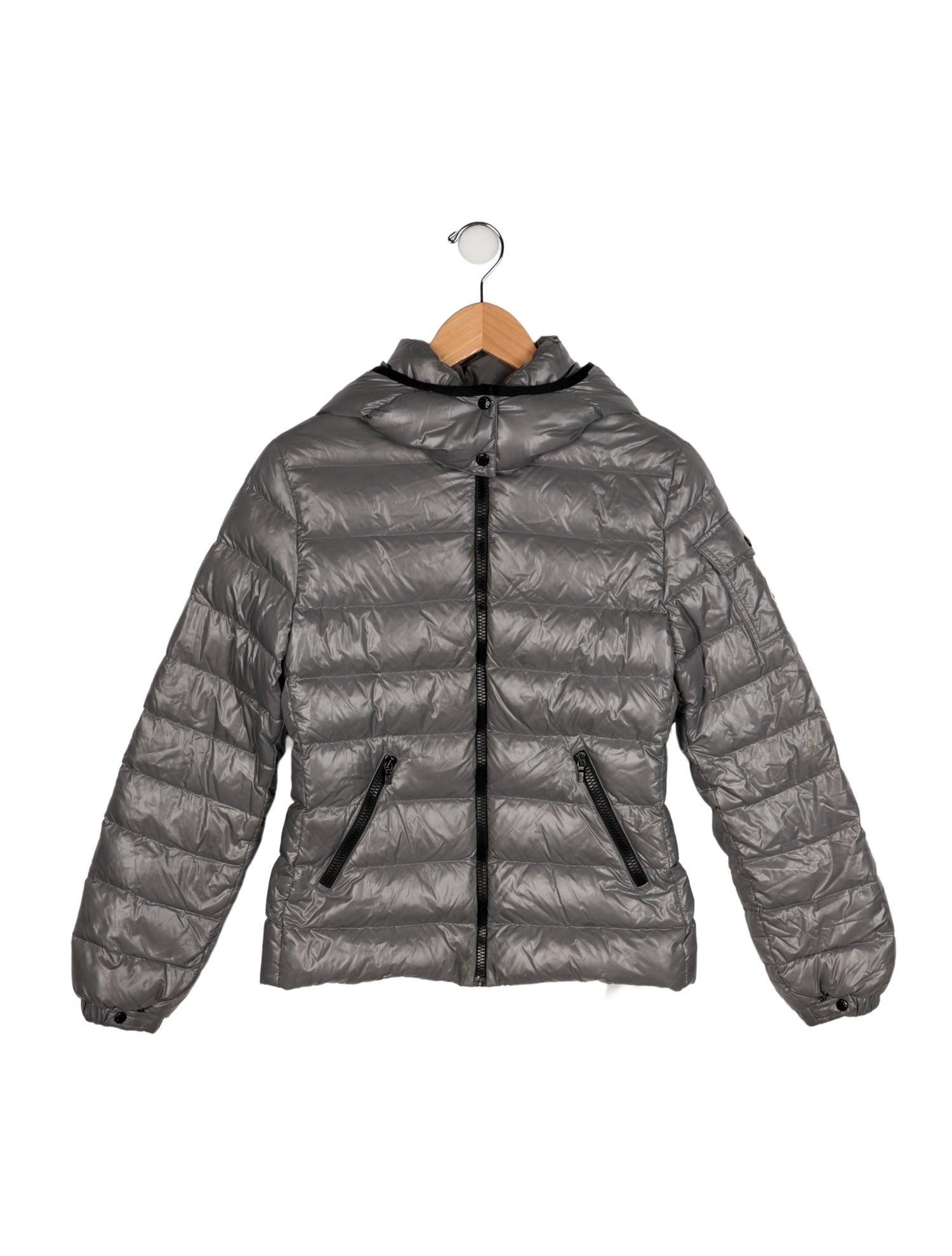 Moncler Solid Down Coat