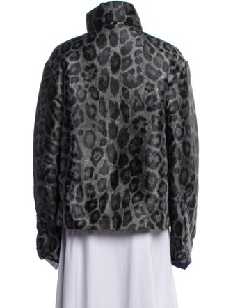 Moncler 2016 Animal Print Down Coat