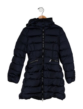Moncler Solid Down Coat