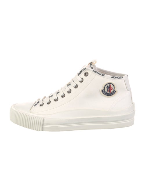 Moncler Canvas Embroidered Accent Sneakers