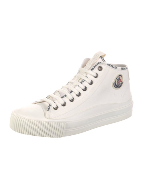 Moncler Canvas Embroidered Accent Sneakers