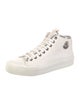 Moncler Canvas Embroidered Accent Sneakers
