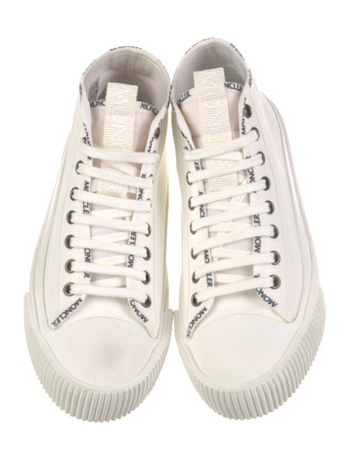 Moncler Canvas Embroidered Accent Sneakers