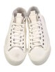 Moncler Canvas Embroidered Accent Sneakers