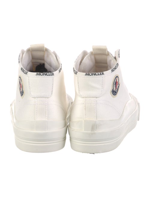 Moncler Canvas Embroidered Accent Sneakers