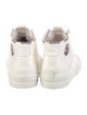 Moncler Canvas Embroidered Accent Sneakers