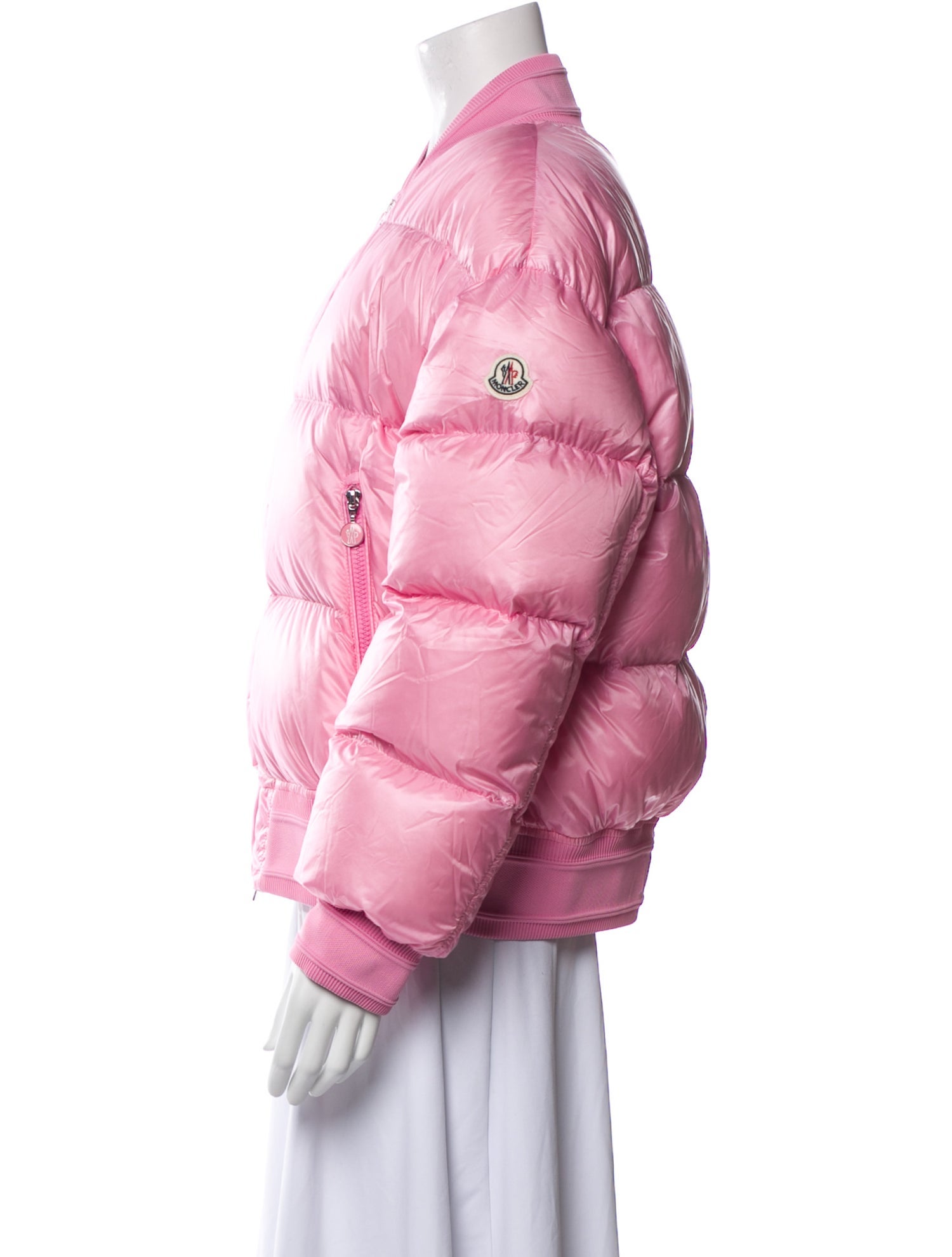 Moncler Nylon Bomber Jacket