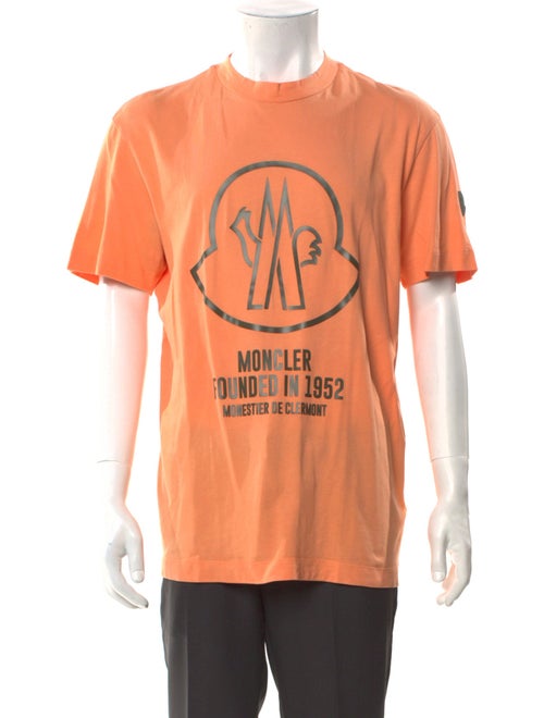 Moncler Graphic Print Crew Neck T-Shirt