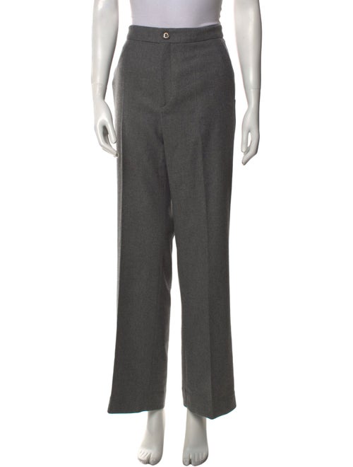 Moncler Wool Wide Leg Pants