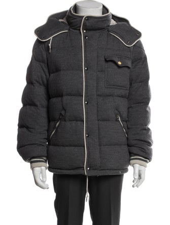 Moncler Wool Puffer Coat