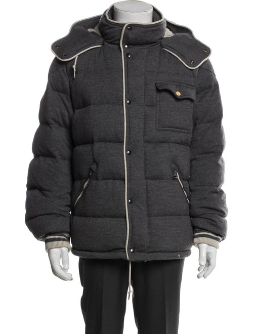 Moncler Wool Puffer Coat