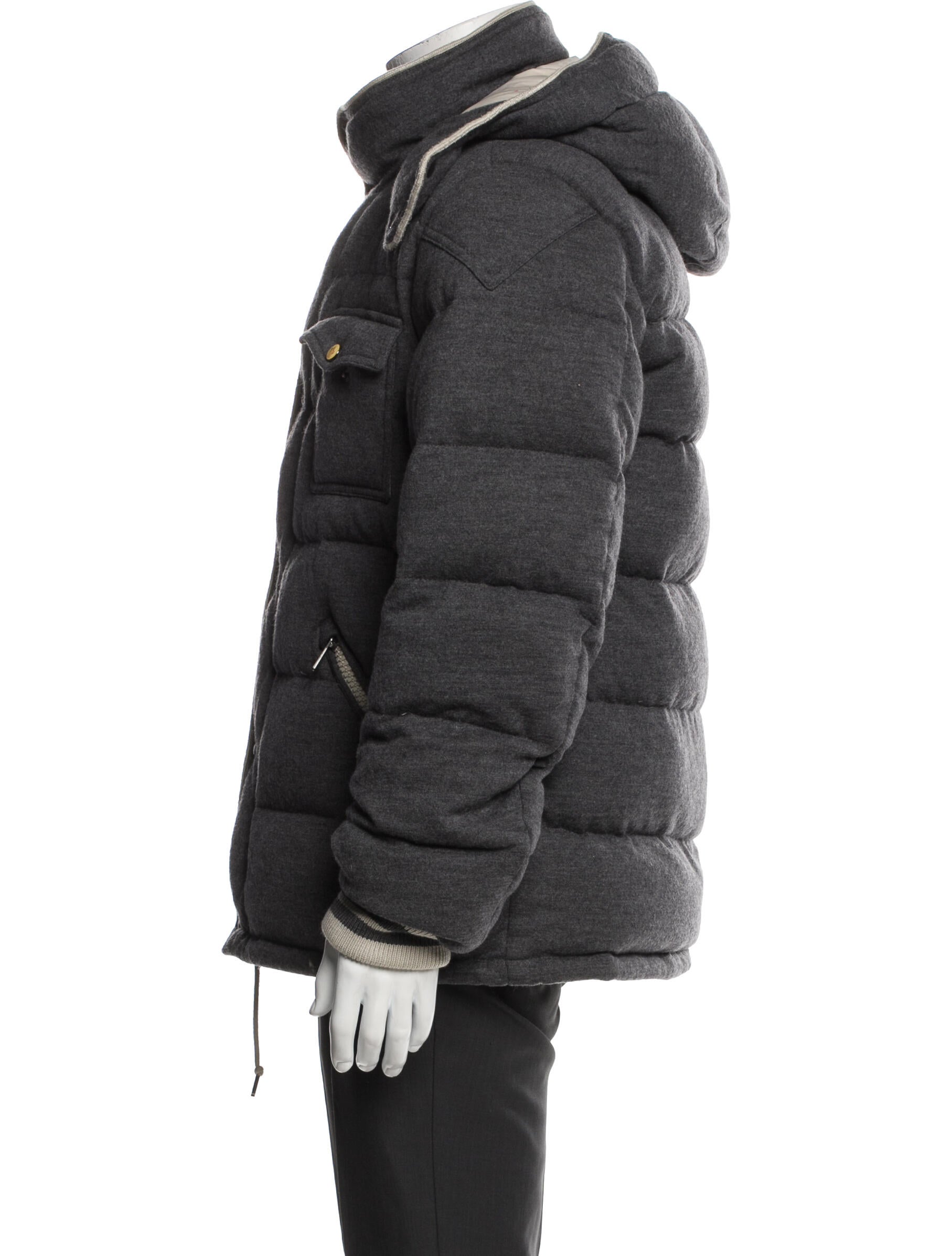 Moncler Wool Puffer Coat