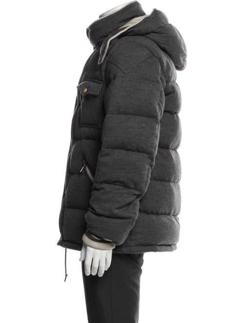 Moncler Wool Puffer Coat
