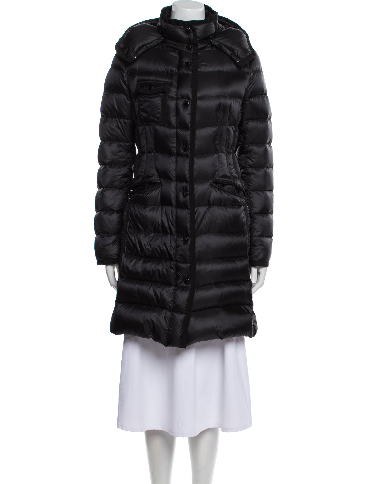 Moncler Nylon Down Coat