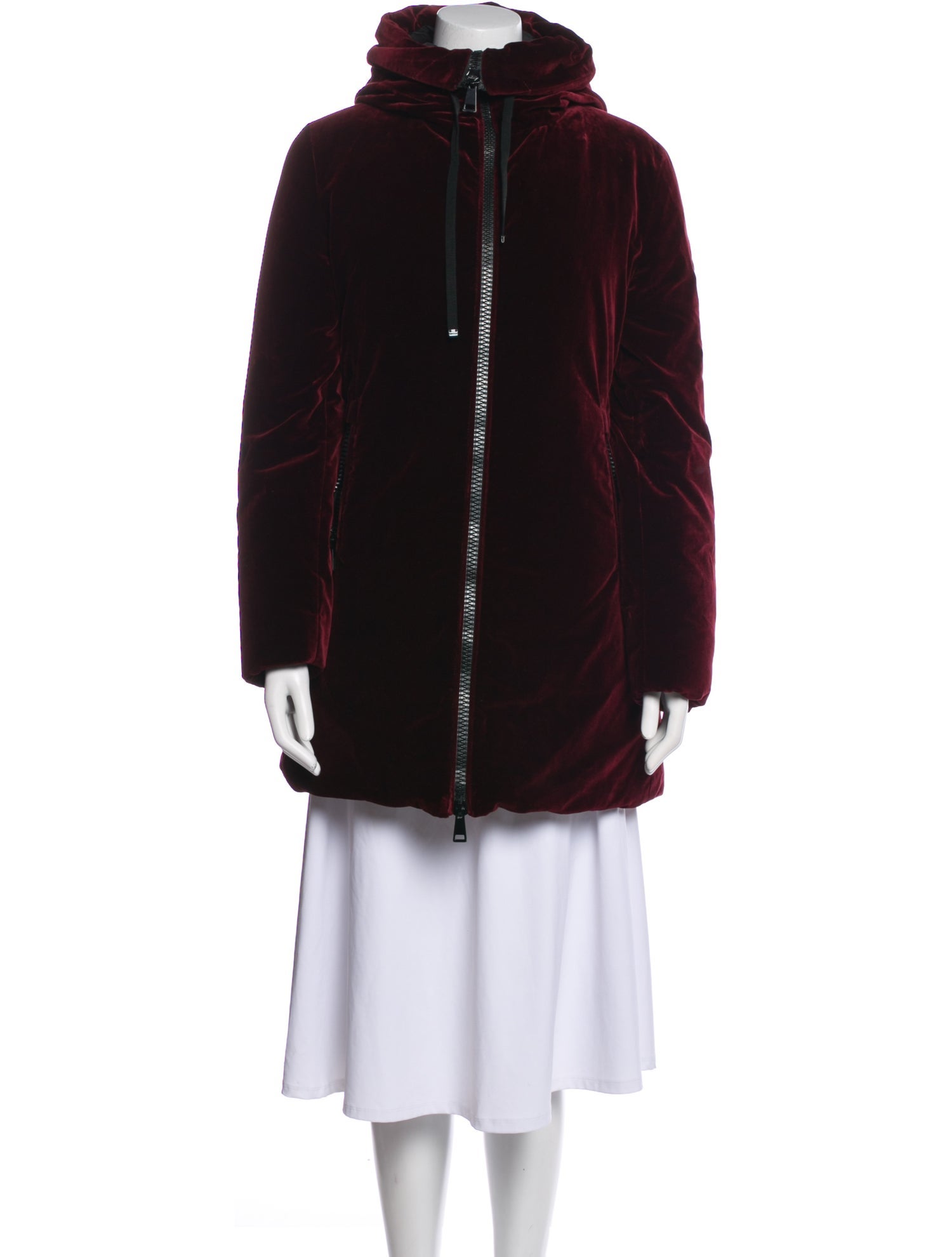 Moncler 2018 Velvet Down Coat
