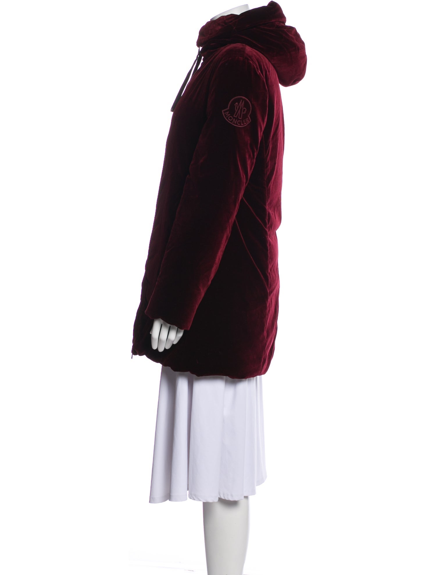 Moncler 2018 Velvet Down Coat