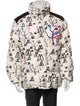 2 Moncler 1952 Graphic Print Puffer Coat