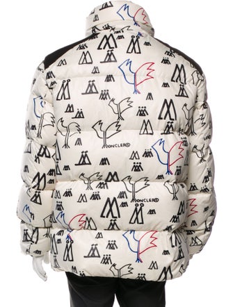 2 Moncler 1952 Graphic Print Puffer Coat