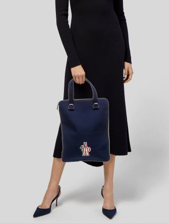 Moncler Nylon Top Handle Bag