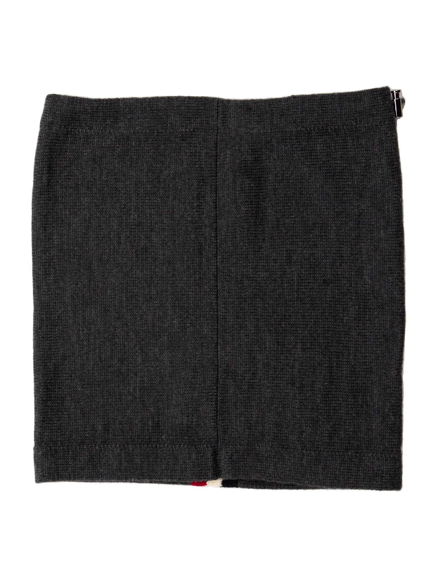 Moncler Virgin Wool Printed Snood