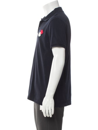 Moncler Collar Short Sleeve Polo Shirt