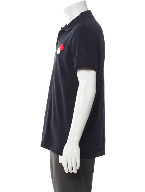 Moncler Collar Short Sleeve Polo Shirt