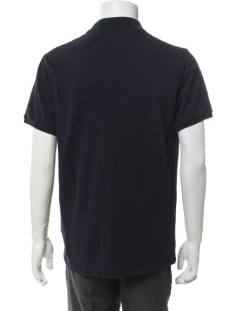 Moncler Collar Short Sleeve Polo Shirt