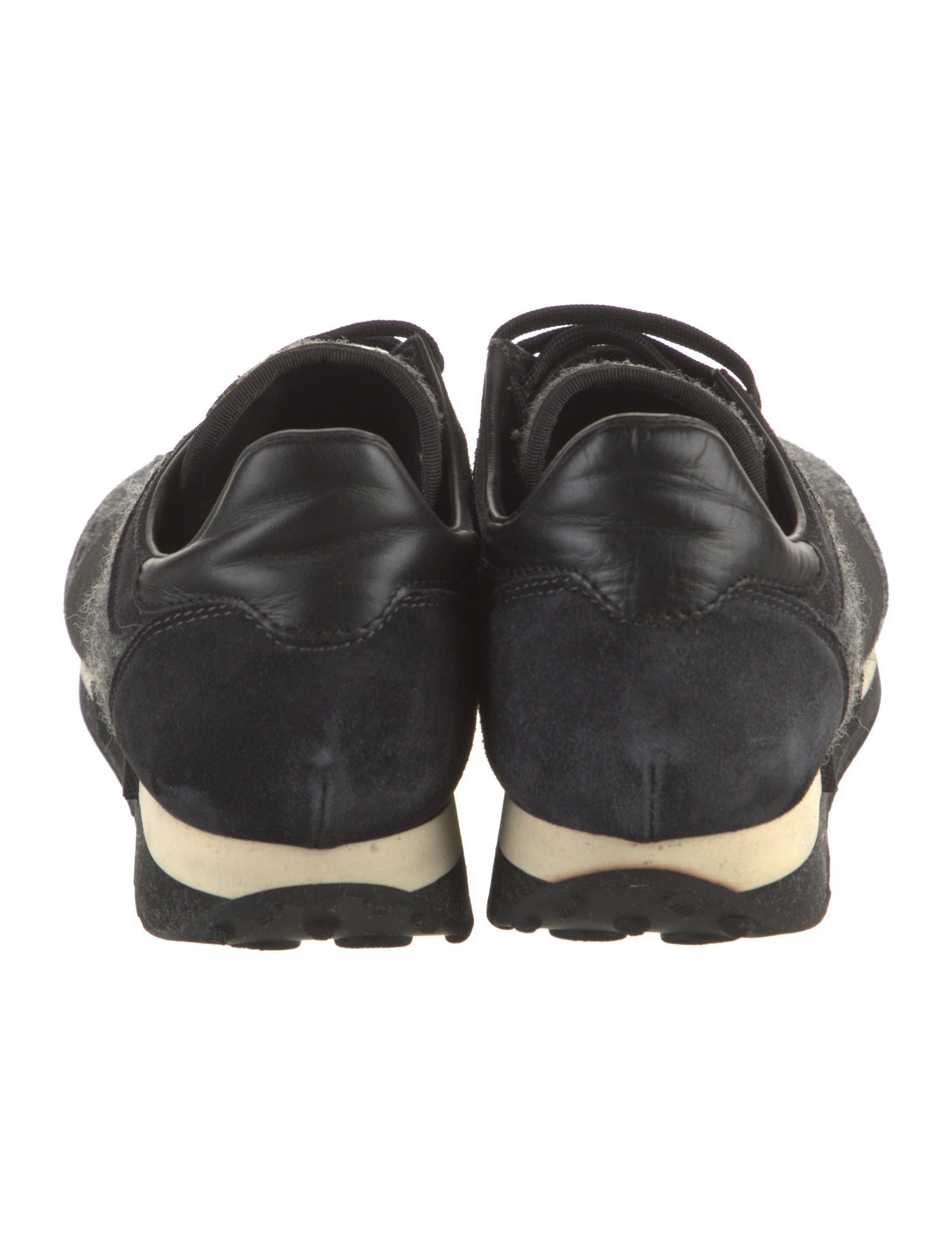 Moncler Wool Printed Athletic Sneakers