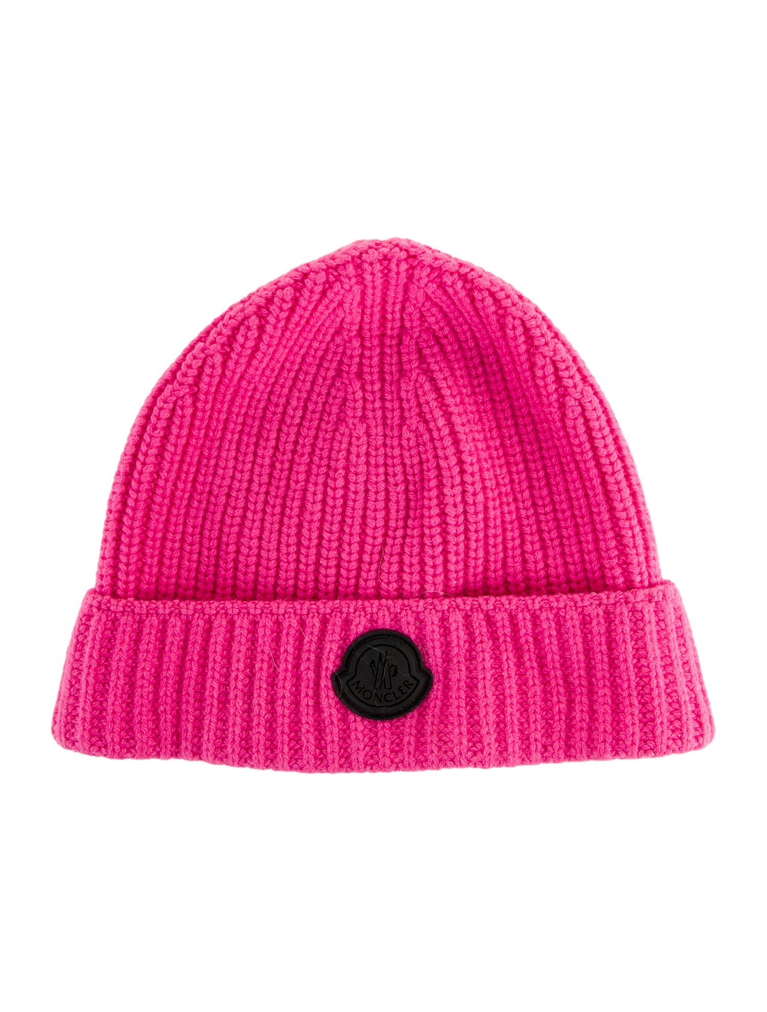 Moncler Logo Solid Beanie Hat