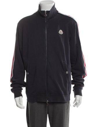 Moncler Signature Logo Striped Sweatshirt