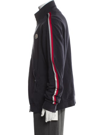 Moncler Signature Logo Striped Sweatshirt