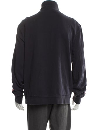 Moncler Signature Logo Striped Sweatshirt