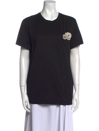 Moncler Graphic Print Crew Neck T-Shirt