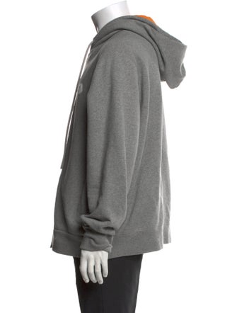 Moncler V-Neck Long Sleeve Hoodie