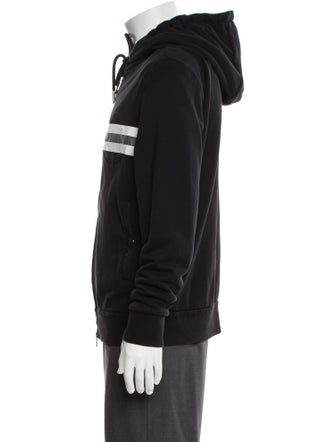 Moncler Colorblock Pattern Crew Neck Hoodie