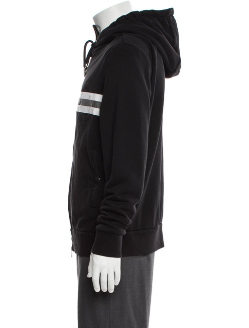 Moncler Colorblock Pattern Crew Neck Hoodie