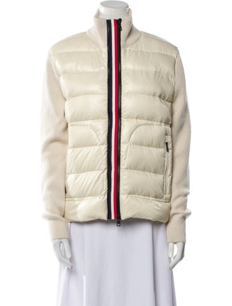 Moncler Striped Down Jacket
