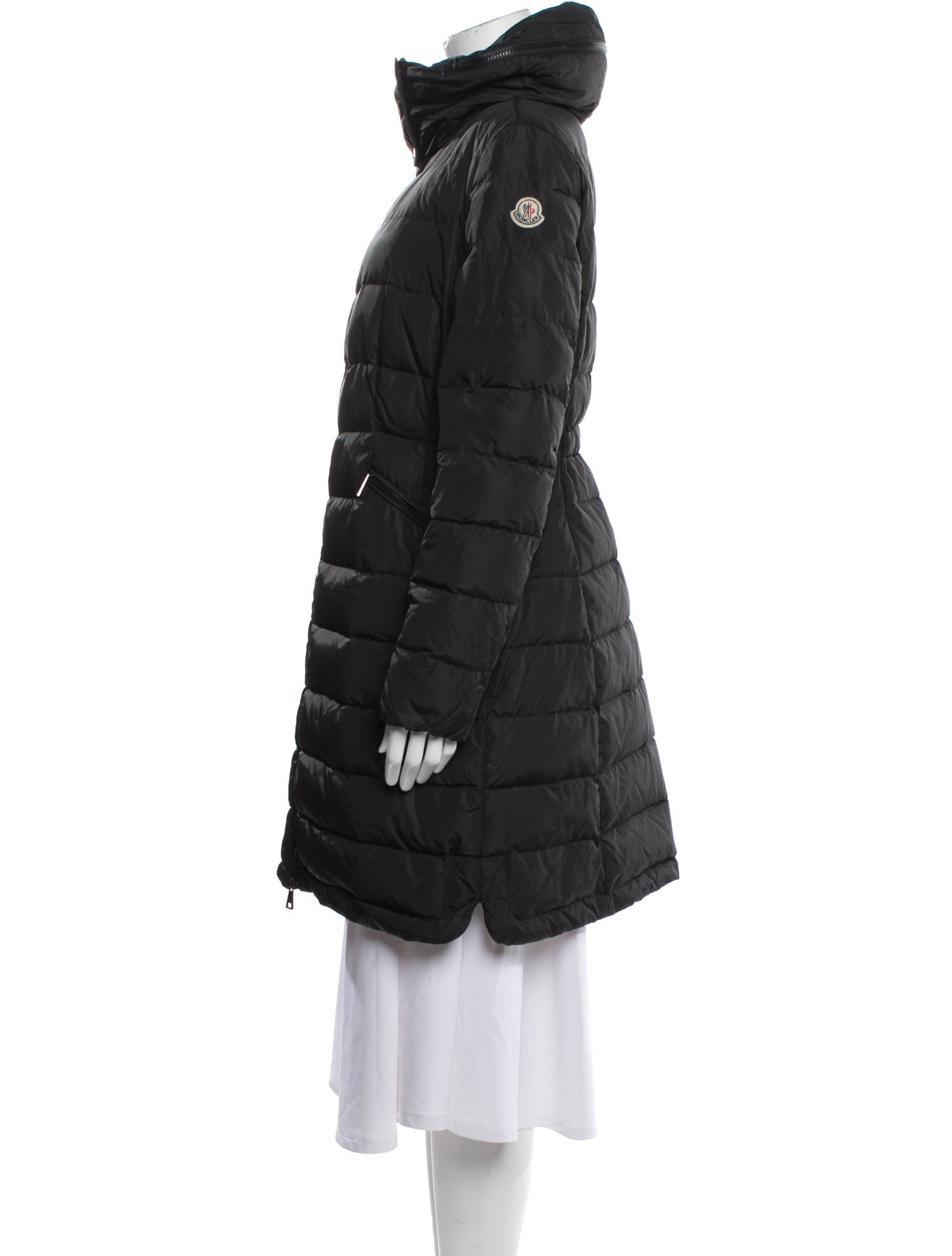 Moncler Flammette Down Coat