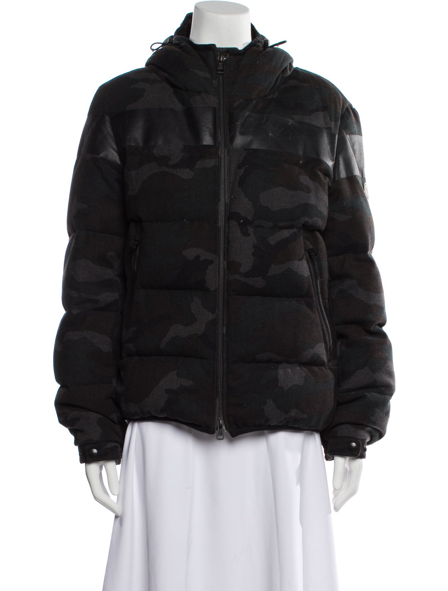 Moncler Wool Down Coat
