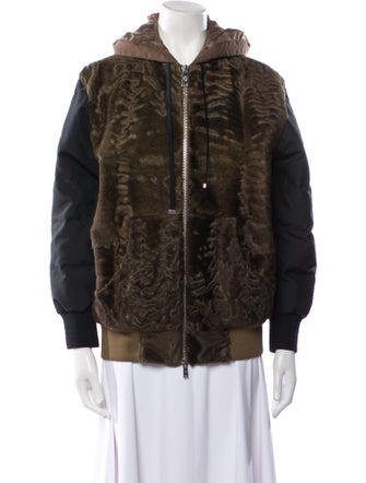 Moncler Gamme Rouge 2014 Colorblock Pattern Down Jacket